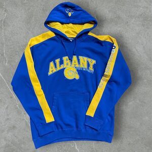 GEAR Sports Vintage Albany State Golden Rams Blue Yellow Hoodie Men's Size XL